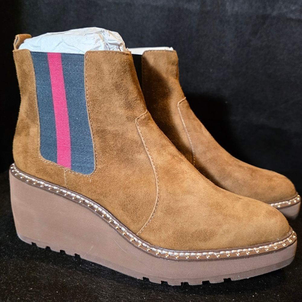 Cecelia New York Tan Ankle Boots Womens 8 - Picture 7 of 9